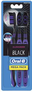 Szczoteczka do zębów Black Oral-B, 3 szt.