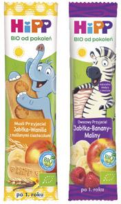 Batonik owocowy lub muesli HiPP Bio, 20 g-23 g