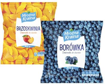 Borówka lub brzoskwinia Mroźna Kraina, 300 g