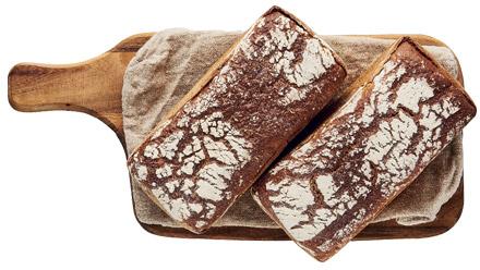Chleb żytni 100% bez dodatku drożdży, 450 g
