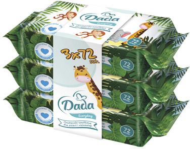 Chusteczki Dada Everyday, 3x72 szt.