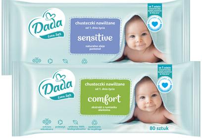 Chusteczki Dada Extra Soft, 80 szt.