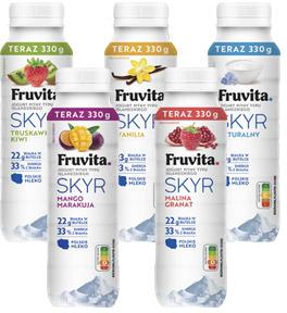 Jogurt Skyr pitny Fruvita, 330 g