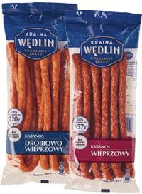 Kabanosy klasyczne Kraina Wędlin, 300 g