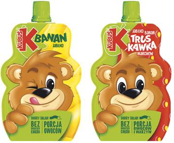 Mus owocowy Kubuś, 100 g