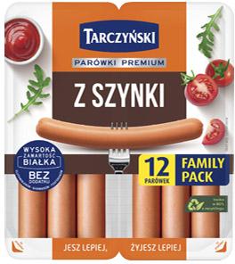Parówki z szynki Tarczyński, 2x220 g