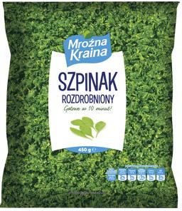 Szpinak rozdrobniony Mroźna Kraina, 450 g