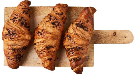 Croissant z nadzieniem orzechowo-kakaowym, 85 g