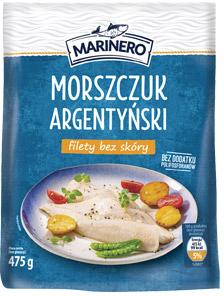Filety z morszczuka argentyńskiego bez skóry Marinero, 475 g