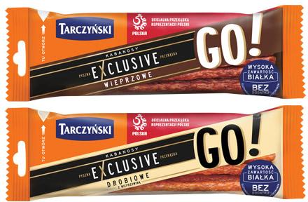 Kabanosy Exclusive Go! Tarczyński, 50 g