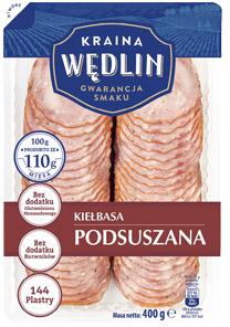 Kiełbasa podsuszana Kraina Wędlin, 400 g