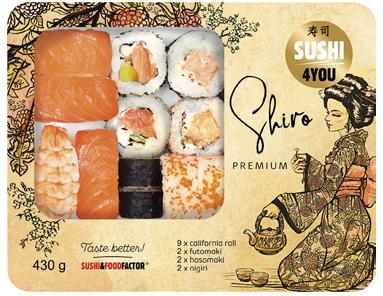 Sushi Shiro Premium, 430 g