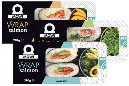 Sushi wrap Mowi, 210 g