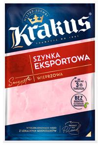 Szynka eksportowa wieprzowa Krakus, 120 g