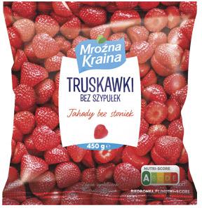 Truskawki bez szypułek Mroźna Kraina, 450 g