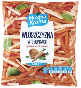 Włoszczyzna mrożona Mroźna Kraina, 450 g