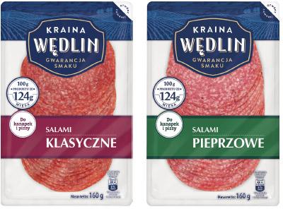 Salami Kraina Wędlin, 160 g