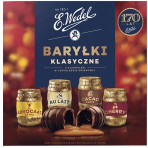 Bombonierka Baryłki klasyczne E.Wedel, 200 g