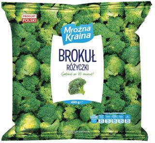 Brokuł różyczki Mroźna Kraina, 450 g