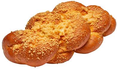 Chałka ręcznie zawijana z kruszonką, 320 g