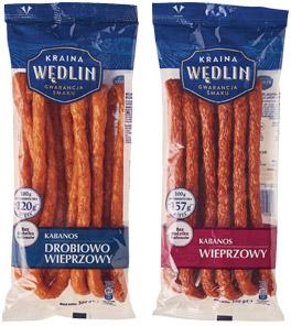 Kabanosy klasyczne Kraina Wędlin, 300 g