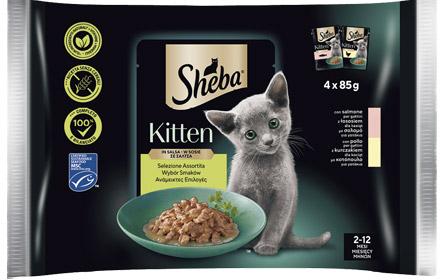 Karma dla kota w saszetkach Sheba, 4x85 g