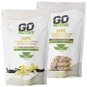 Koncentrat białka serwatkowego WPC Go Active, 700 g