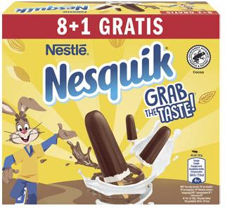 Lody Nesquik, 9x43 ml
