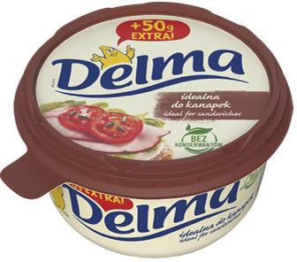 Margaryna Delma, 450 g + 50 g