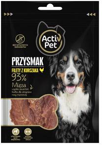 Przysmak dla psa filety z kurczaka Activ Pet Plus, 100 g