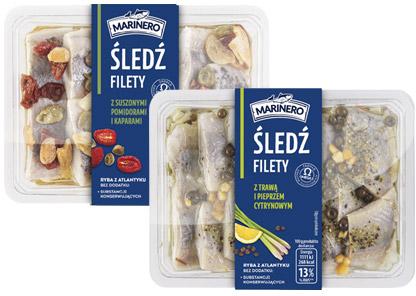 Śledzie krojone Marinero, 200 g