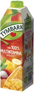 Sok 100% Multiwitamina Tymbark, 1 l