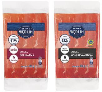 Szynka Kraina Wędlin, 100 g