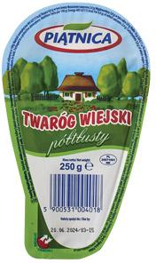 Twaróg półtłusty wiejski Piątnica, 250 g