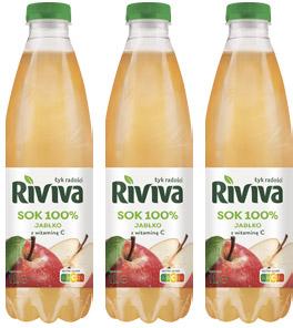 Sok jabłkowy Riviva, 1 l