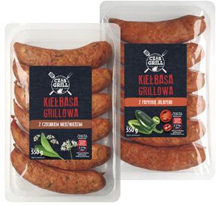Kiełbasa wędzona grillowa Czas na Grill, 550 g