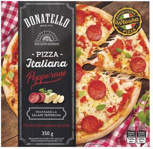 Pizza Pepperoni Donatello, 350 g