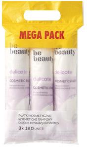 Płatki kosmetyczne Be Beauty Care, 3x120 szt.