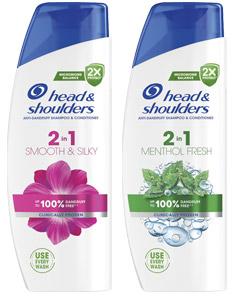 Szampon Head & Shoulders 2w1, 330 ml
