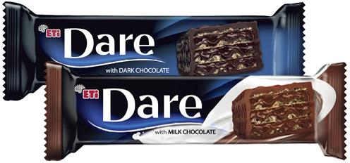 Wafel w czekoladzie Dare, 50 g