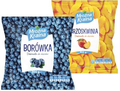 Borówka lub brzoskwinia Mroźna Kraina, 300 g