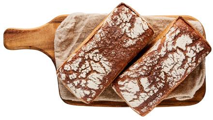 Chleb żytni 100% bez dodatku drożdży, 450 g