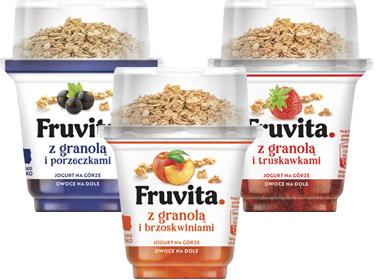 Jogurt z granolą Fruvita, 230 g
