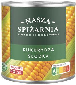 Kukurydza słodka Nasza Spiżarnia, 340 g/285 g