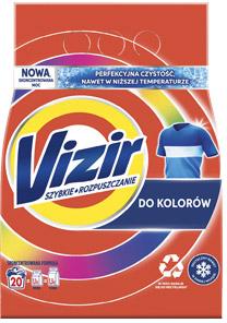 Proszek do prania Vizir, 20 prań, 1,1 kg
