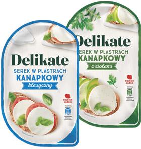 Serek w plastrach Delikate, 150 g