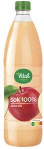 Sok jabłkowy bezpośrednio tłoczony Vital Fresh, 1 l