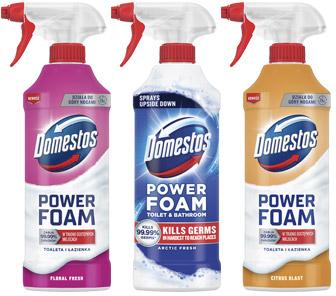 Spray Power Foam Domestos, 435 ml