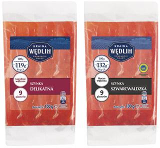 Szynka Kraina Wędlin, 100 g
