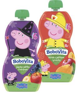 Mus owocowy Peppa Pig BoboVita, 100 g